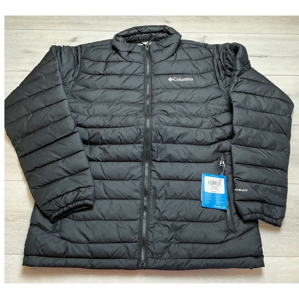 Columbia Powder Lite II‎ Jacket Black Medium New With Tags